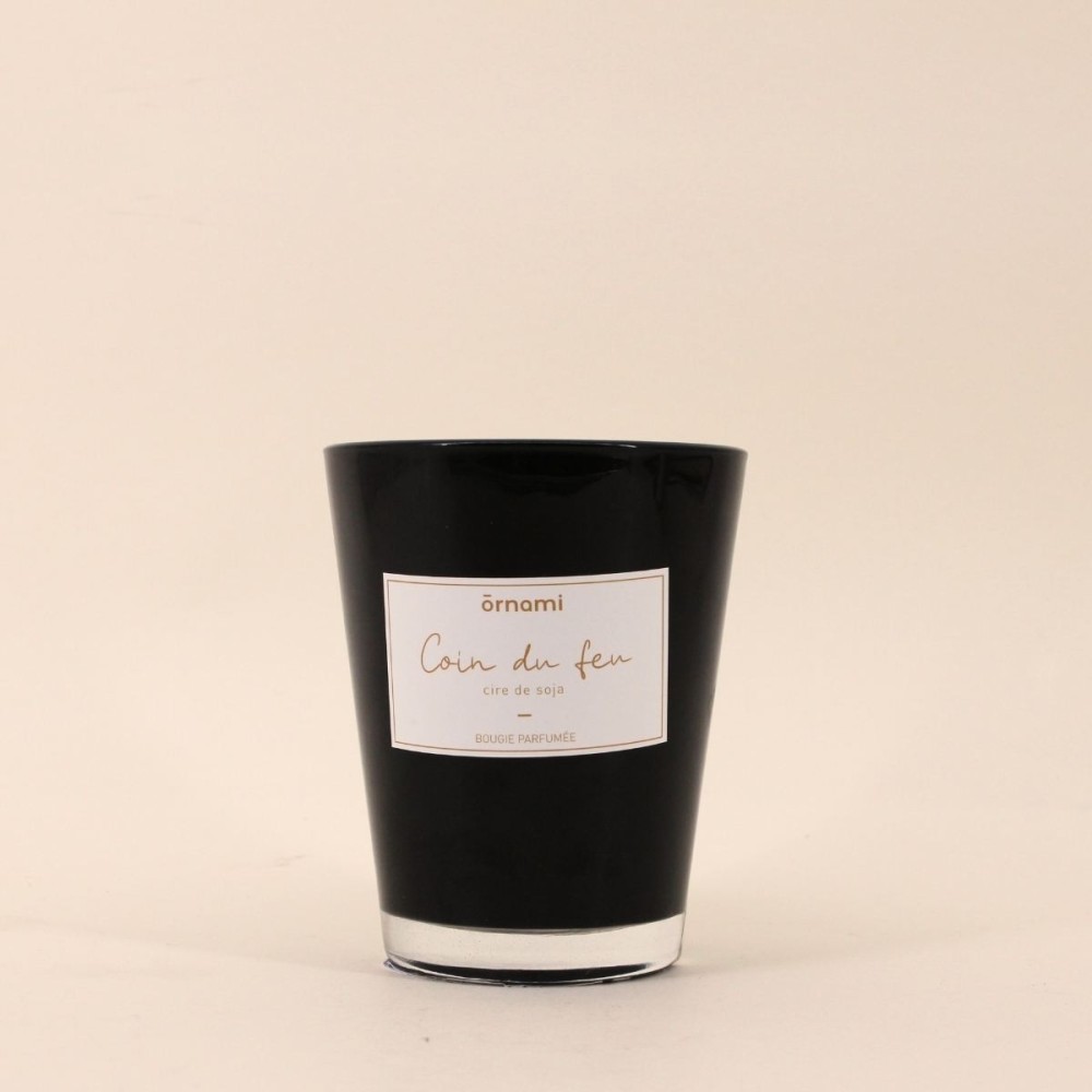 Bougie parfumée coin du feu cire naturelle | Hashtag Déco