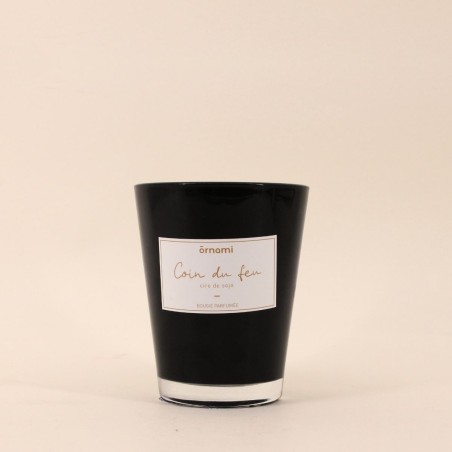 Bougie parfumée coin du feu cire naturelle | Hashtag Déco