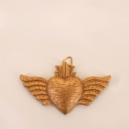 Set de 3 ex-voto résine dorée élégants | Hashtag Déco