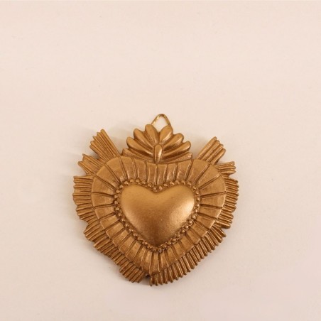 Set de 3 ex-voto résine dorée élégants | Hashtag Déco