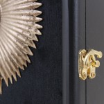 Boîte à clés ex-voto noire, MDF | Hashtag Déco