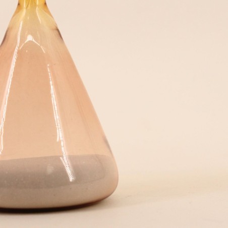 Sablier en verre beige 18cm élégant | Hashtag Déco