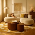 Plateau doré en métal aspect nacré 46cm | Hashtag Déco