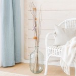 Vase dame jeanne verre recyclé 60cm vert | Hashtag Déco