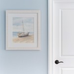 Cadre photo bois blanc 52x62cm, élégant et naturel | Hashtag Déco