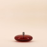 Lampe à huile bordeaux en verre soufflé | Hashtag Déco