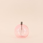 Lampe à huile verre soufflé rose 11cm | Hashtag Déco