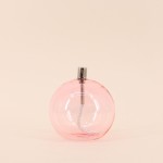 Lampe à huile verre rose soufflé - charme assuré | Hashtag Déco