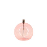 Lampe à huile verre rose soufflé - charme assuré | Hashtag Déco