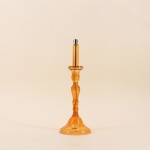 Lampe à huile verre soufflé 34cm | Hashtag Déco