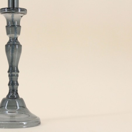 Lampe à huile verre soufflé 34cm | Hashtag Déco