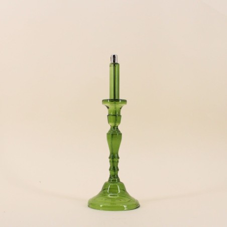 Lampe à huile verre soufflé 34cm | Hashtag Déco