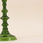 Lampe à huile en verre soufflé 32cm chic | Hashtag Déco