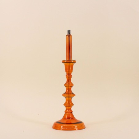 Lampe à huile en verre soufflé 32cm chic | Hashtag Déco