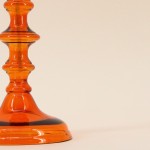 Lampe à huile en verre soufflé 32cm chic | Hashtag Déco