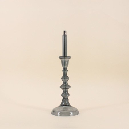 Lampe à huile en verre soufflé 32cm chic | Hashtag Déco