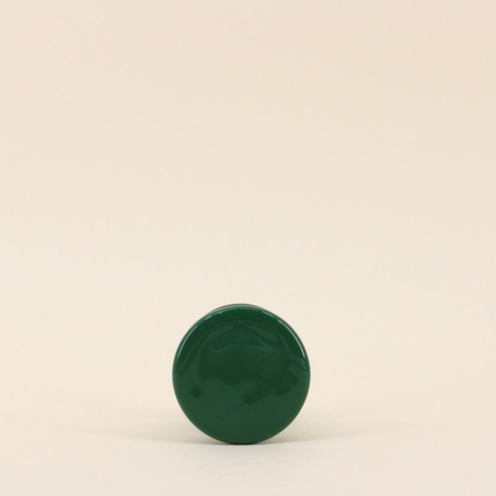 Patère ronde métal laqué élégante 5,5cm | Hashtag Déco