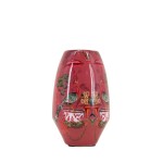 Vase bombe métal rosé 22cm - Élégance zen | Hashtag Déco
