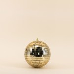 Boule à facettes 15cm plastique rouge | Hashtag Déco