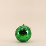 Boule à facettes 15cm plastique rouge | Hashtag Déco