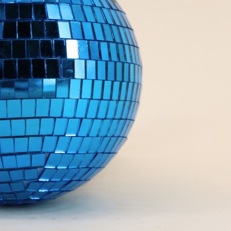 Boule à facettes 15cm plastique rouge | Hashtag Déco