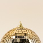 Boule à facettes 15cm plastique rouge | Hashtag Déco