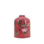 Vase col de cygne métal rose 23cm | Hashtag Déco