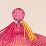 Boîte en verre coloré strié 14x15cm | Hashtag Déco