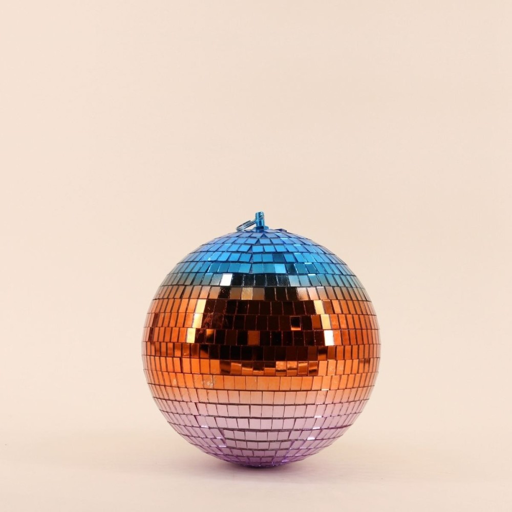 Boule à facettes multicolore en plastique | Hashtag Déco