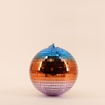 Boule à facettes multicolore en plastique | Hashtag Déco