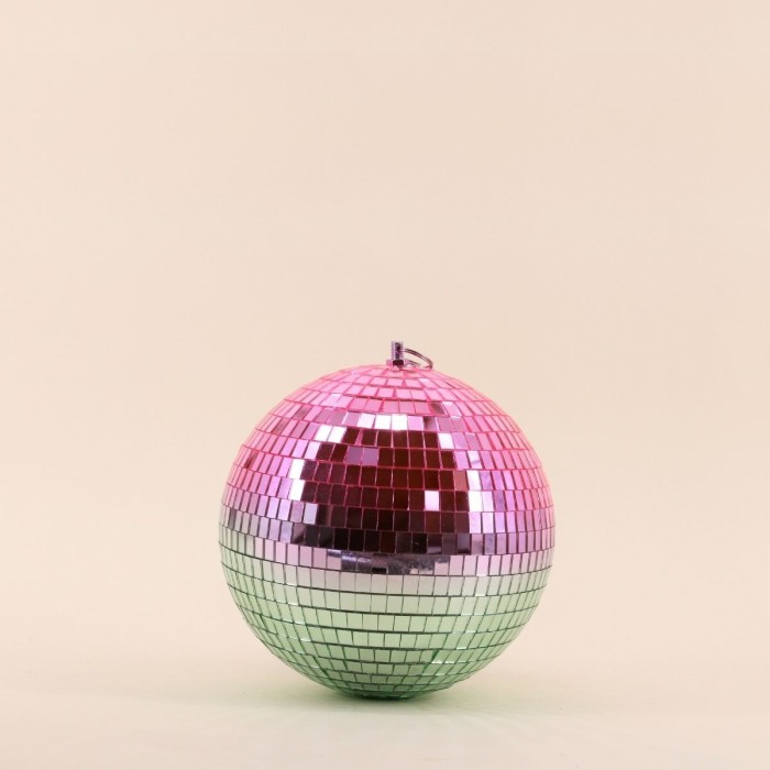 Boule à facettes multicolore en plastique | Hashtag Déco