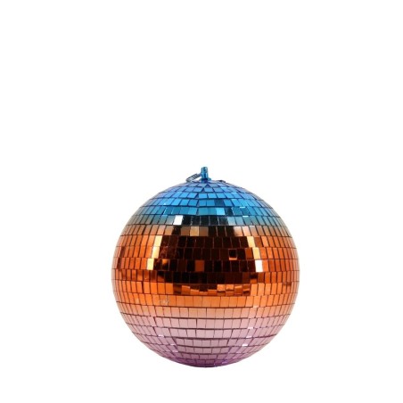 Boule à facettes multicolore en plastique | Hashtag Déco