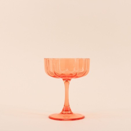 Set de 6 coupes en verre coloré pour vos réceptions | Hashtag Déco