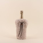 Étui champagne peau de mouton beige | Hashtag Déco