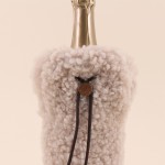 Étui champagne peau de mouton beige | Hashtag Déco