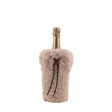 Étui champagne peau de mouton beige | Hashtag Déco