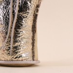 Étui champagne peau de mouton beige métallisé | Hashtag Déco