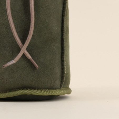 Étui champagne mouton kaki élégant | Hashtag Déco