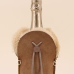 Étui champagne mouton marron élégant et isolant | Hashtag Déco