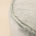 Pouf coussin velours XL 65x25 cm élégant | Hashtag Déco