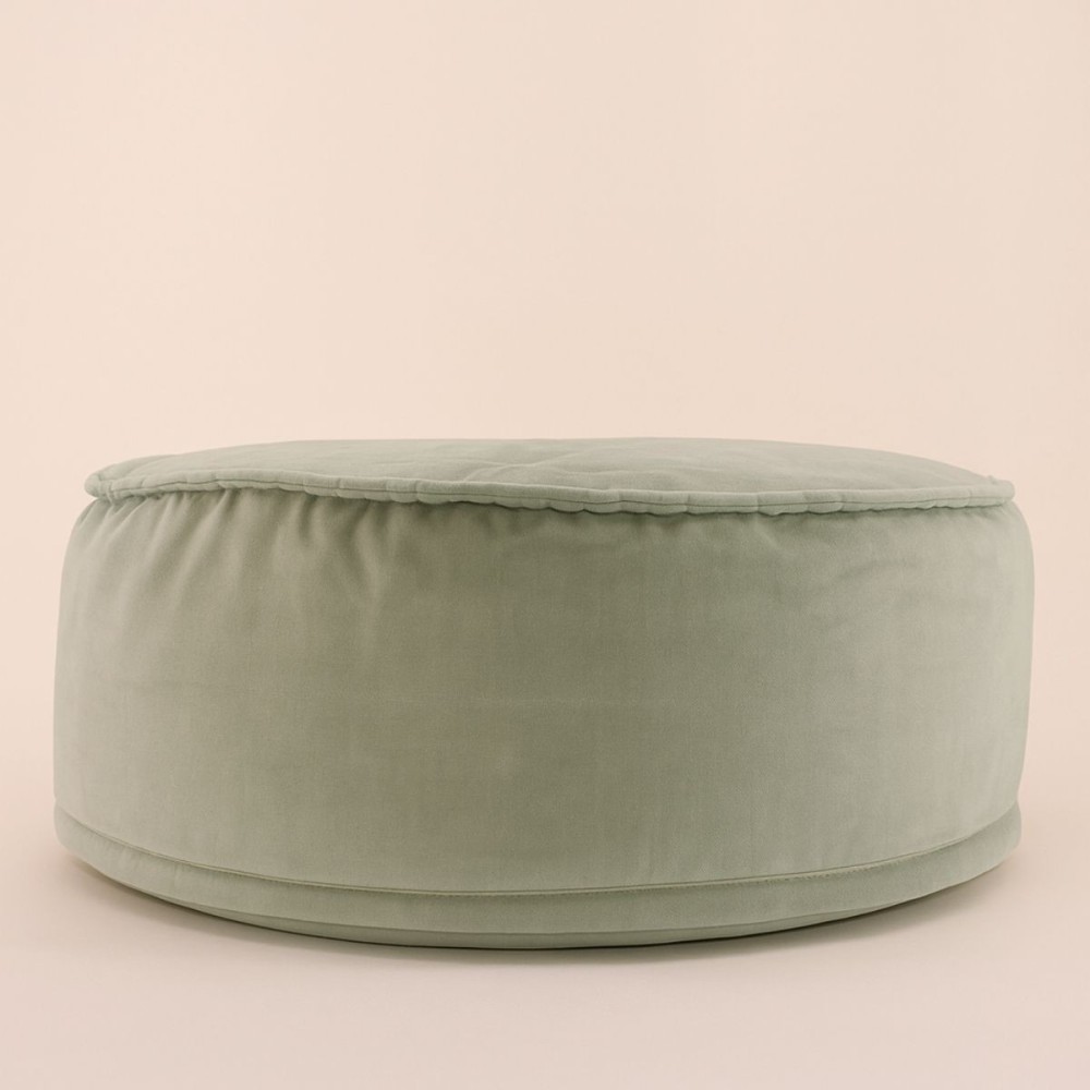 Pouf coussin velours XL 65x25 cm élégant | Hashtag Déco