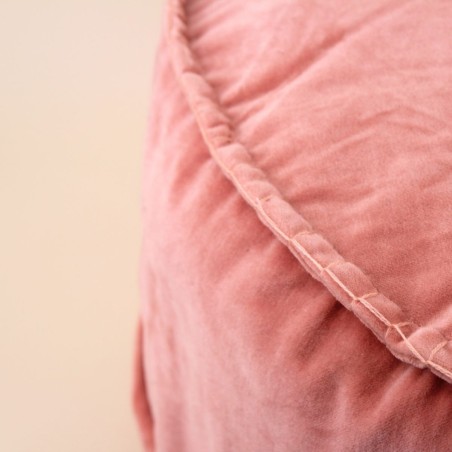 Pouf coussin velours XL 65x25 cm élégant | Hashtag Déco