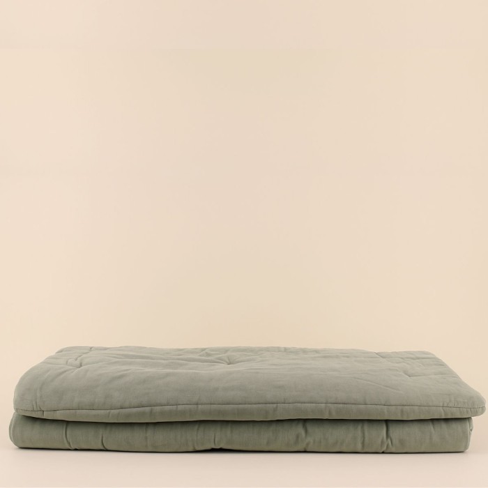 Plaid velours coton 80x200 cm - Élégance et confort | Hashtag Déco