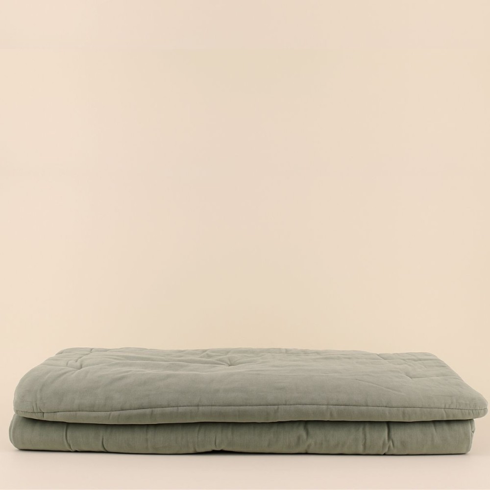 Plaid velours coton 80x200 cm - Élégance et confort | Hashtag Déco