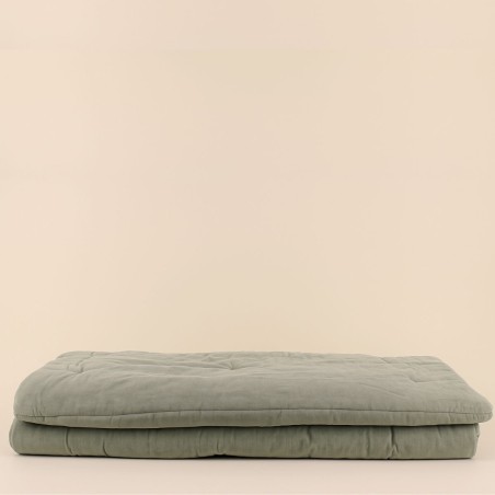 Plaid velours coton 80x200 cm - Élégance et confort | Hashtag Déco