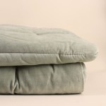 Plaid velours coton 80x200 cm - Élégance et confort | Hashtag Déco