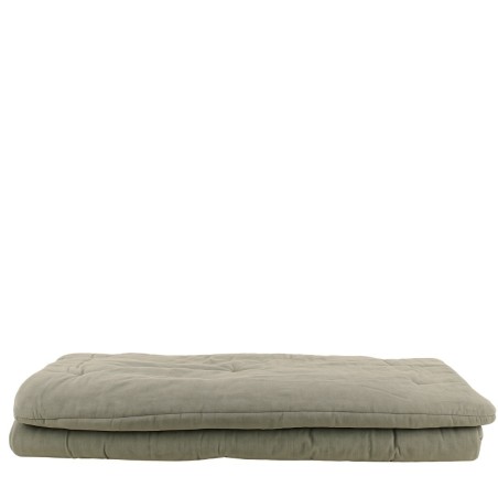 Plaid velours coton 80x200 cm - Élégance et confort | Hashtag Déco