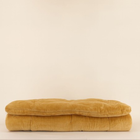 Plaid velours coton 80x200 cm - Élégance et confort | Hashtag Déco