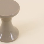 Patère ronde métal laqué élégante 5,5cm | Hashtag Déco