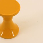 Patère ronde métal laqué élégante 5,5cm | Hashtag Déco